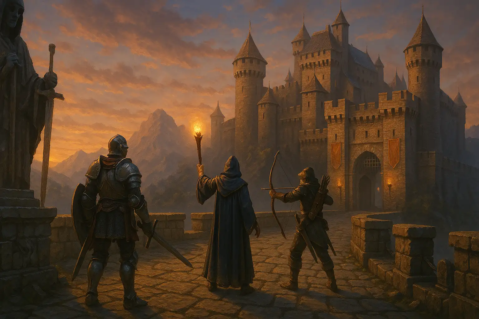 Классическая олдскульная MMORPG